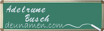 Adelrune Busch Visitenkarte